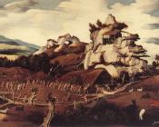 扬 莫斯塔特 : West Indian Landscape